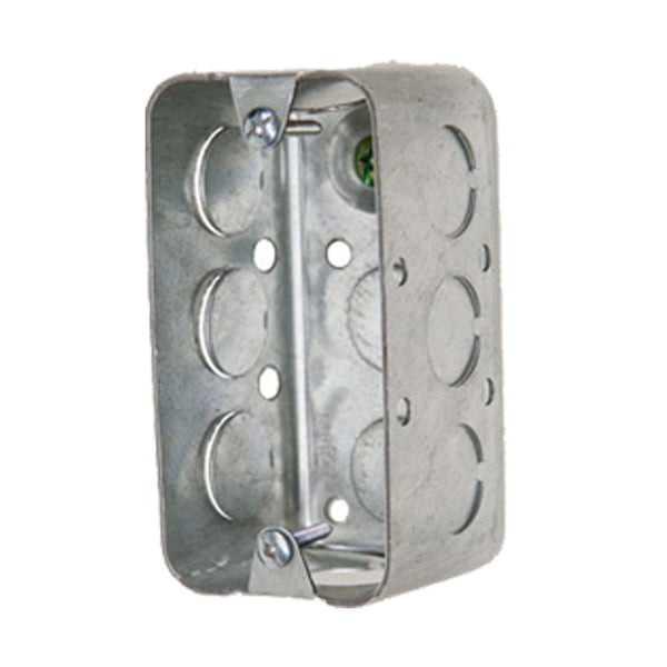 BOX BC-2020; 4" single gang steel utility box