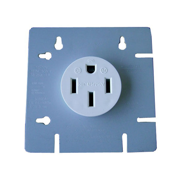 50A 4 wires range receptacle