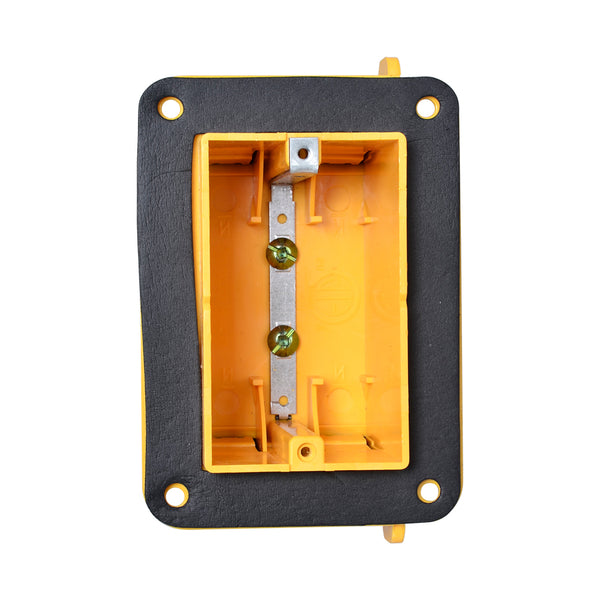 WPB01 One gang insulated vapour proof Box