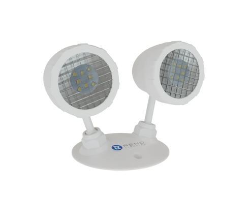 2 Double Head Emergency Light