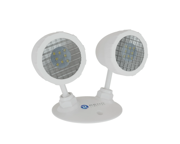 2 Double Head Emergency Light