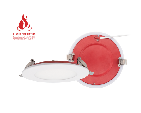 LED FIRE RATED RECESSED POTLIGHT 6" 15W | 2-hour fire rating
