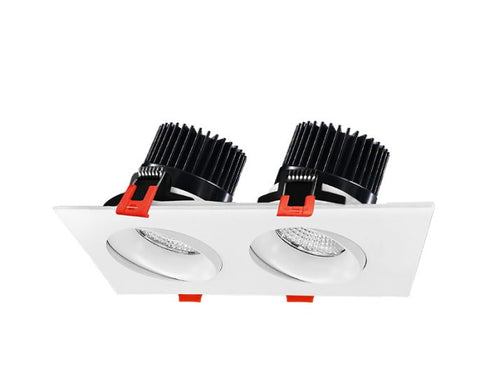 LED Multi-Regressed Potlights - White